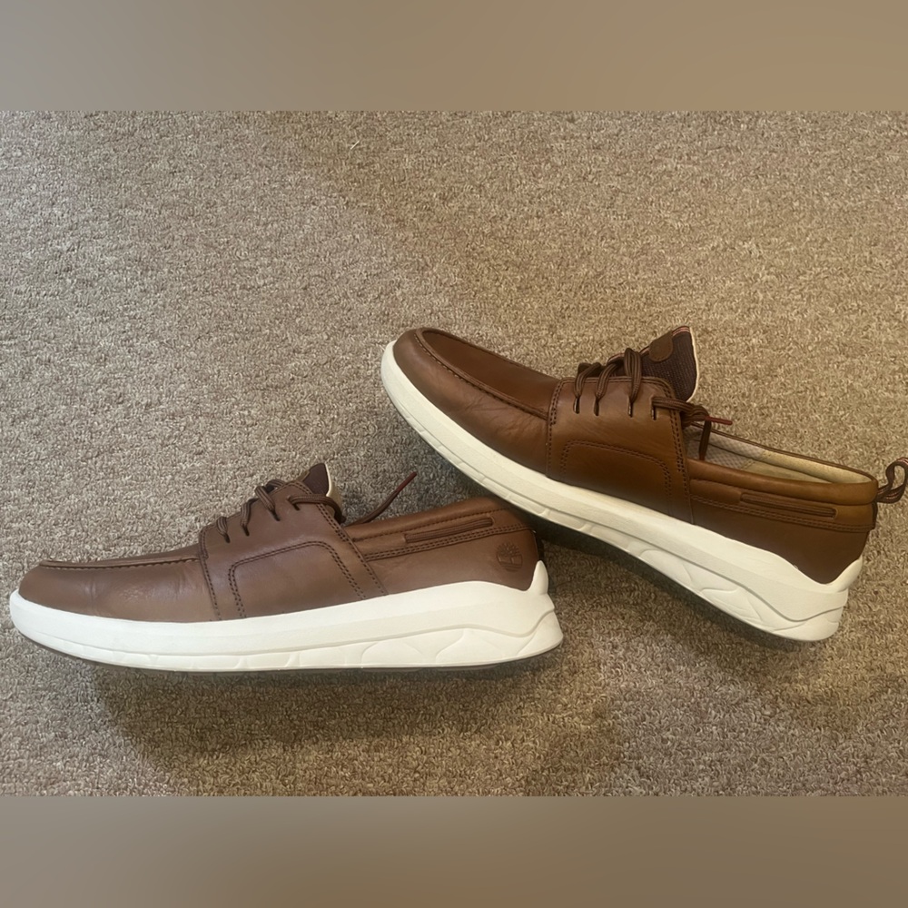 Timberland Men's Brown Leather Shoes